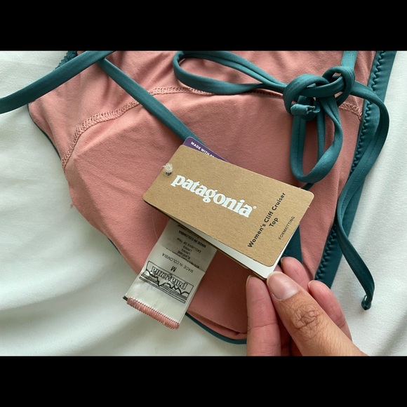 Patagonia Cliff Cruiser Top Tasmanian Teal NWOT Size Medium - Picture 3 of 9